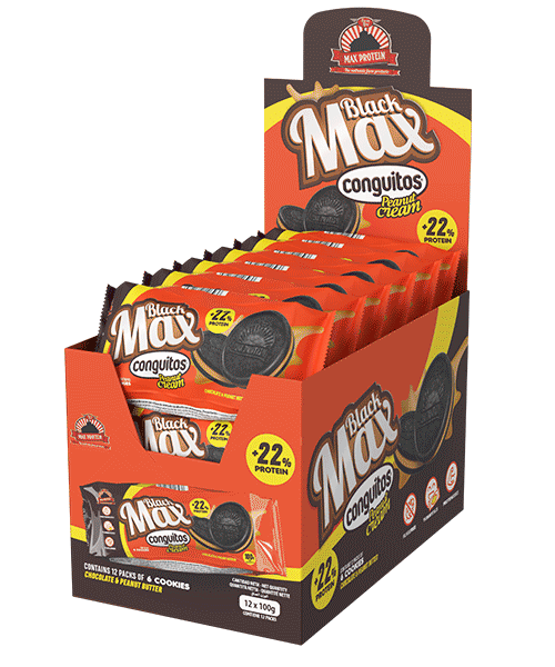BLACKMAX CONGUITOS® PEANUT CREAM BOX [12 packs]