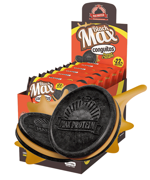 BLACKMAX CONGUITOS® PEANUT CREAM BOX [12 packs]