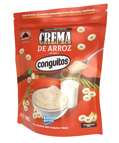 GOOD MORNING Crema de arroz CONGUITOS